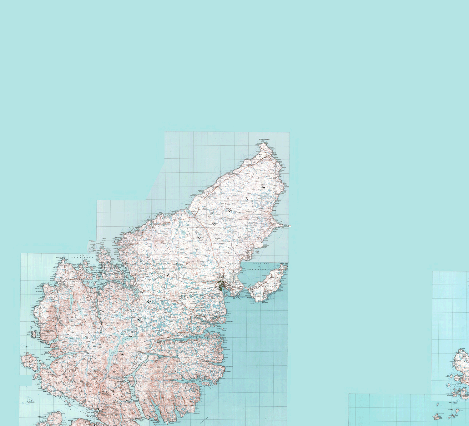 NA & NB 1920s Map Tiles
