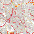 North West London - NW - Postcode Wall Map