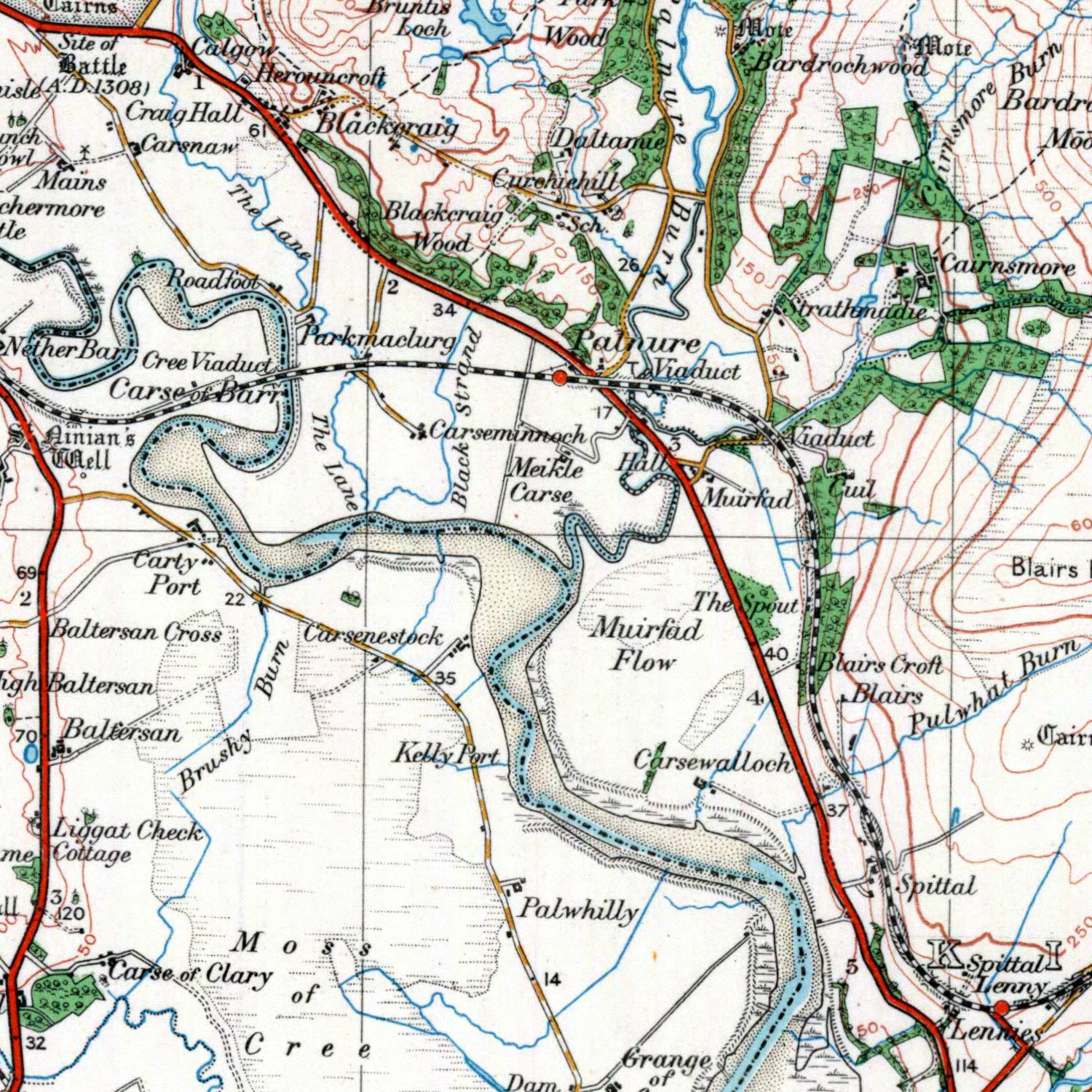 NW & NX 1920s Map Tiles