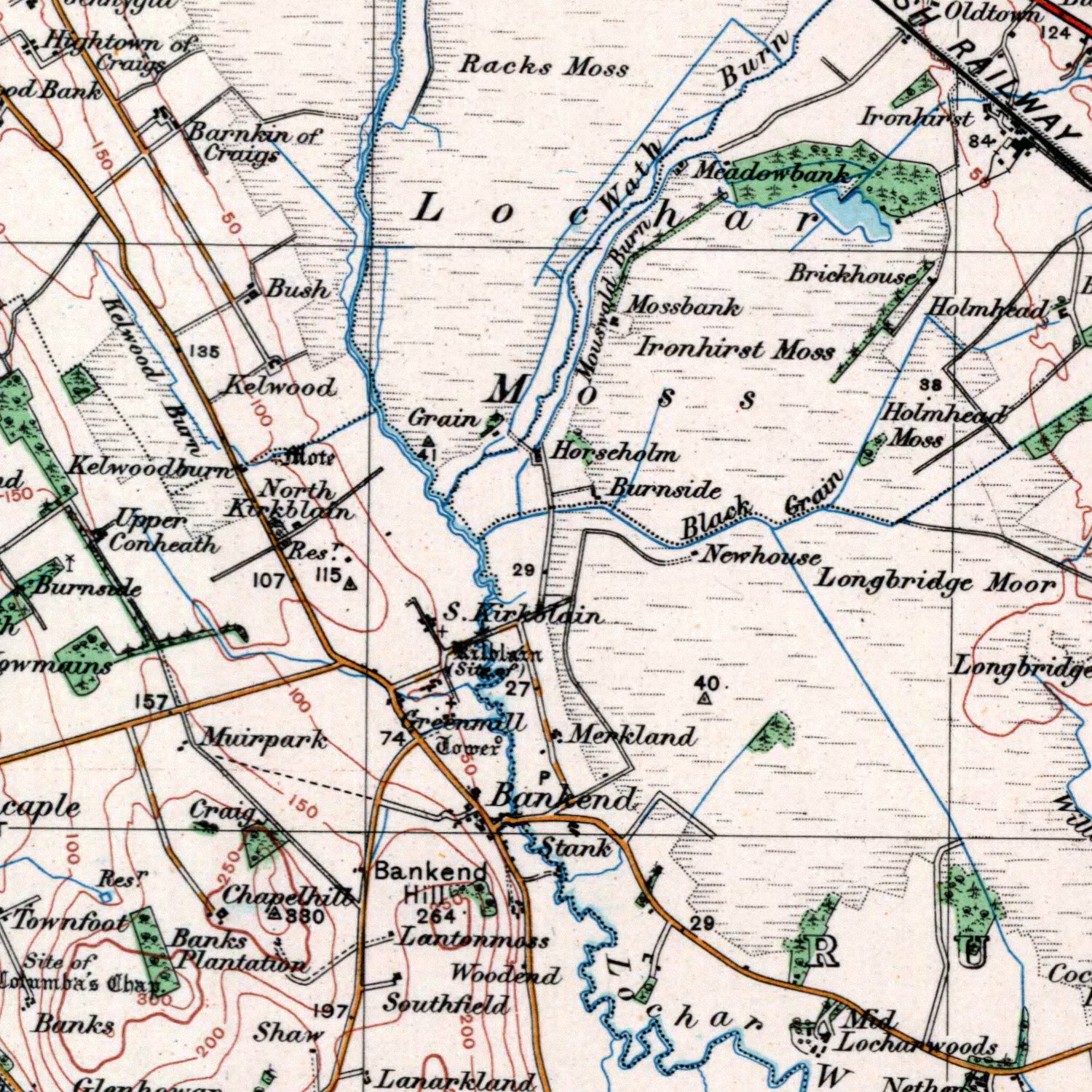 NY 1920s Map Tile