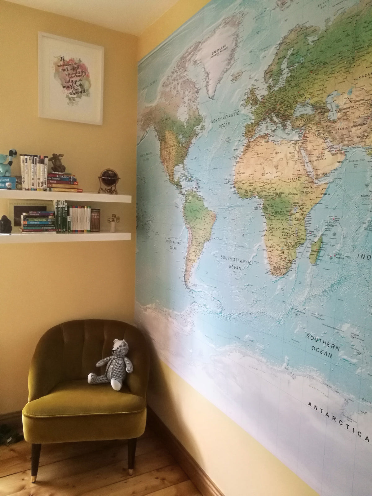 Custom Wal Map Custom World Wall Maps – XYZ Maps