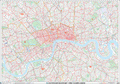 London City Centre Postcode Sector Map (C1) - Editable GeoPDF