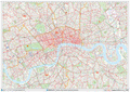 London City Centre Postcode Sector Map (C1) - GIF Image