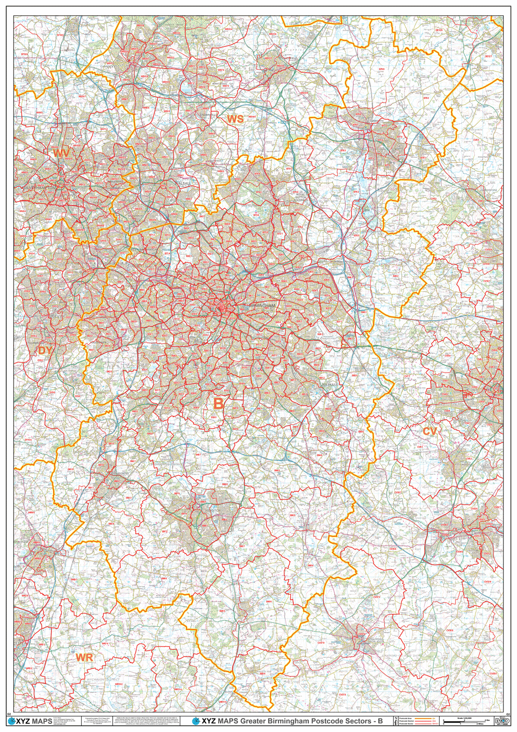 Birmingham - B - Postcode GIF Image (G2)