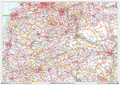 Bath - BA - Postcode Wall Map