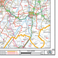 Postcode Sector Map - (S11) - Lincolnshire & Derbyshire - Editable GeoPDF