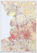 Postcode Sector Map - (S12) - North West England - GIF Image
