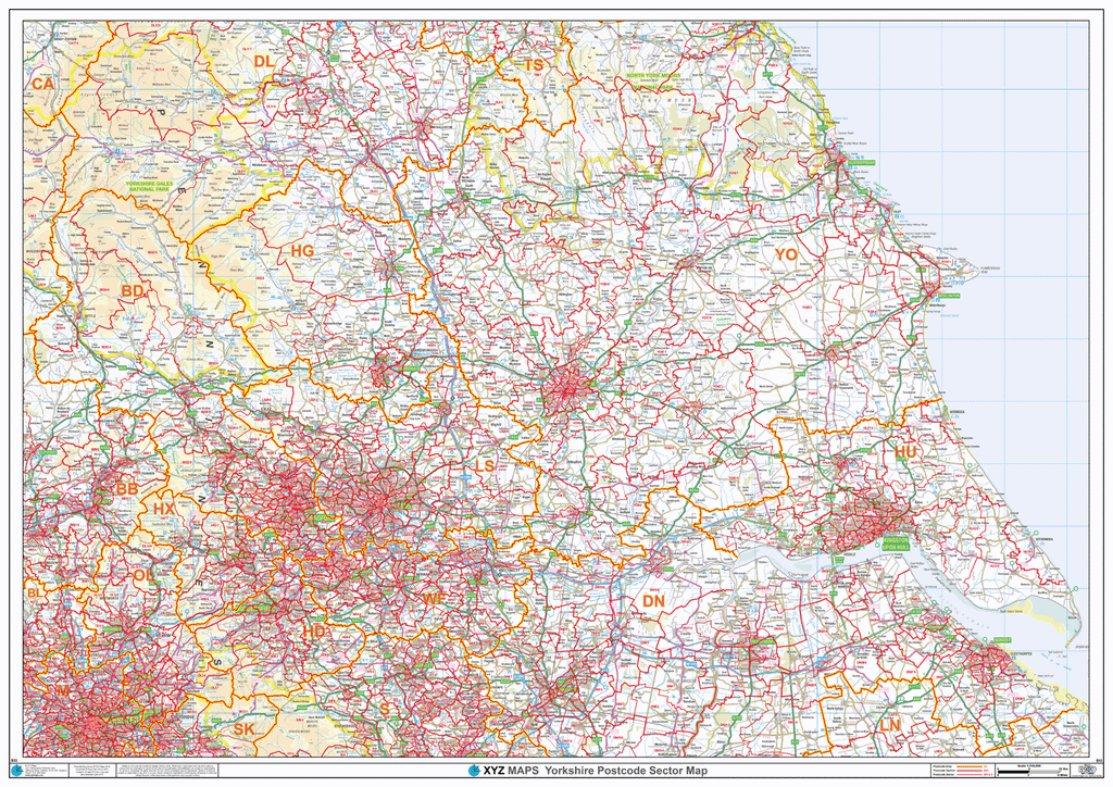 S32 Postcode Map Postcode Sector Map - (S13) - Yorkshire - GIF Image – XYZ Maps