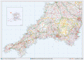 Postcode Sector Map - (S1) - South West England - Locked PDF