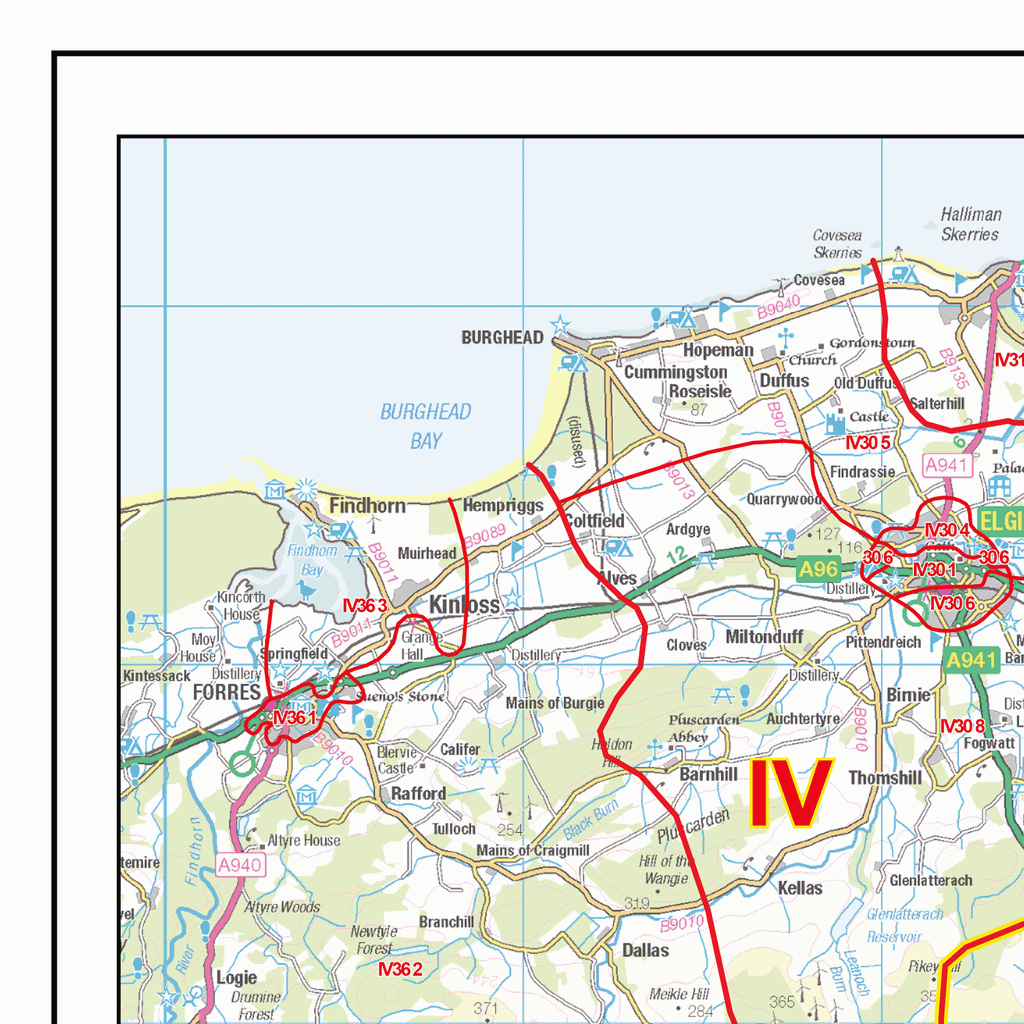 Postcode Sector Map - (S20) - Angus & Aberdeenshire - GIF Image