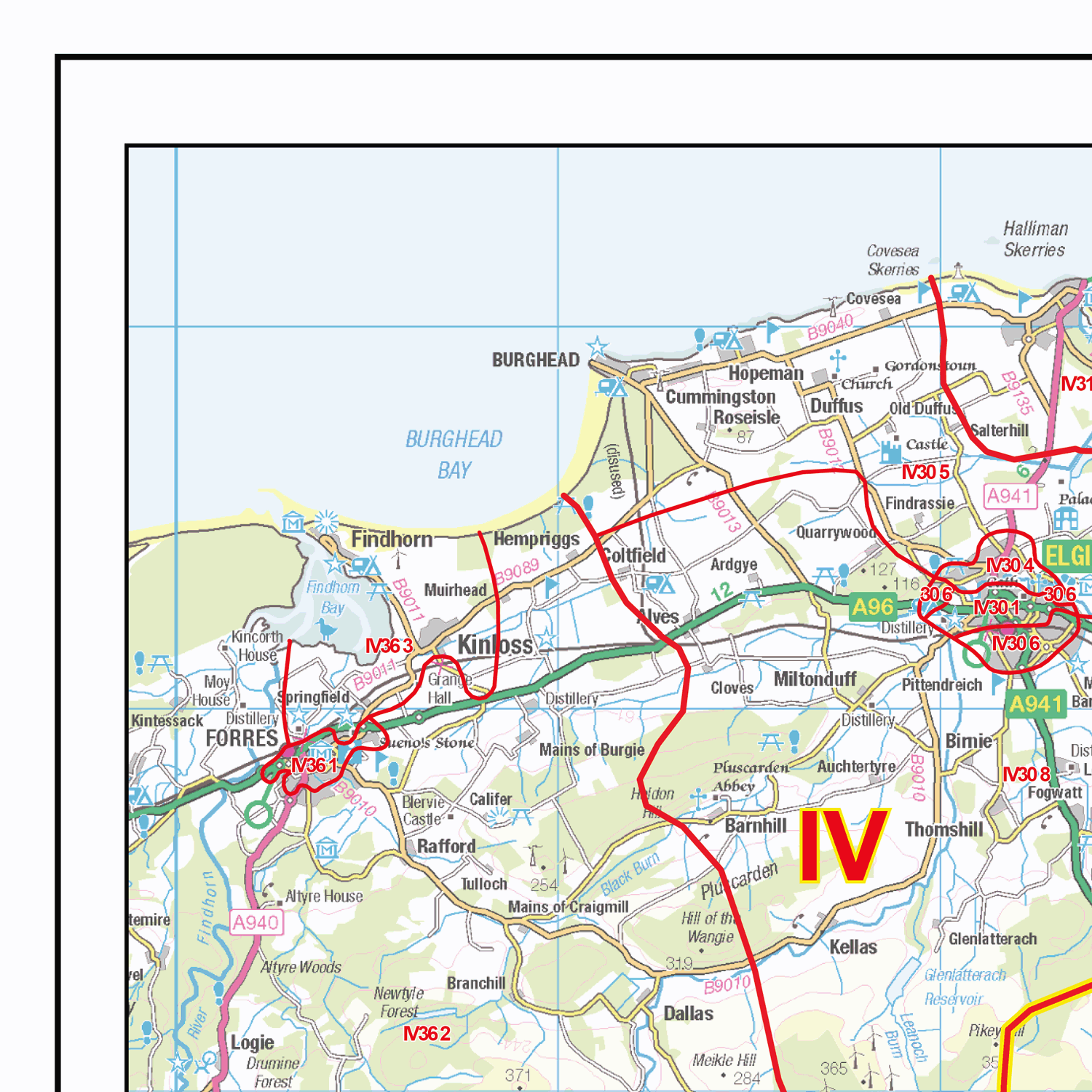 Postcode Sector Map - (S20) - Angus & Aberdeenshire - GIF Image
