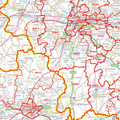 Postcode Sector Map - (S3) - Central Southern England - GIF Image