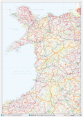 Postcode Sector Map - (S9) - North Wales - GIF Image