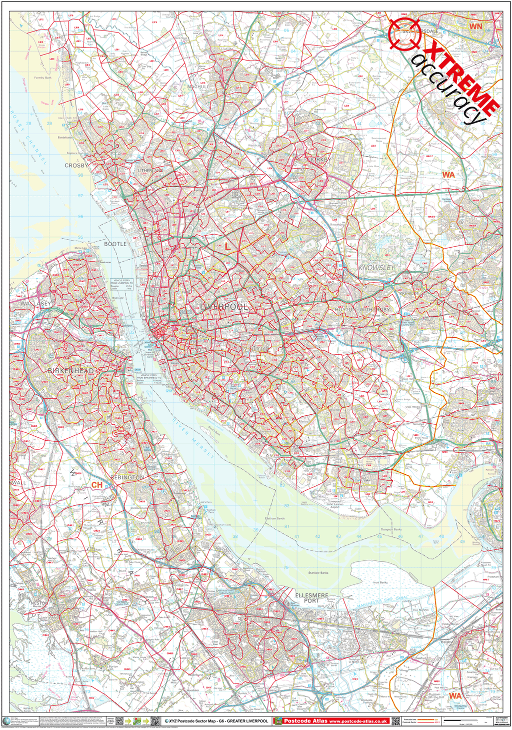 Liverpool - L -  Postcodes GIF Image (G6)