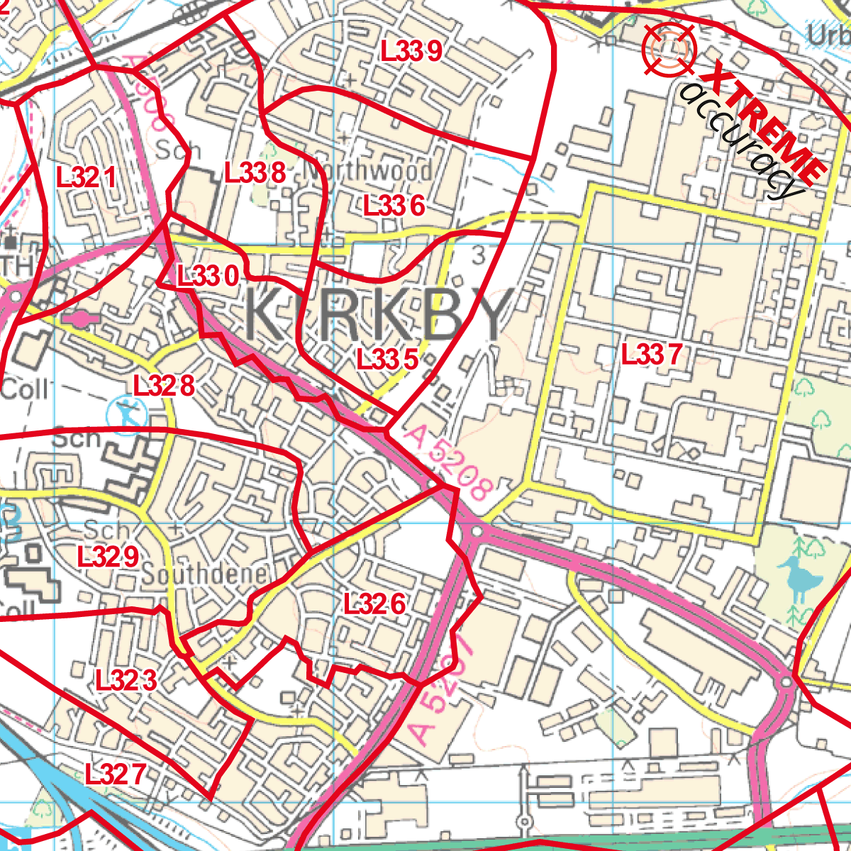 Liverpool - L -  Postcodes GIF Image (G6)