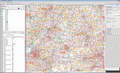 South East England - Postcode District - Editable GeoPDF