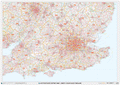 South East England - Postcode District - GIF Image