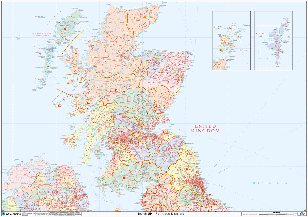 Scotland - Postcode District (D10) - GIF Image
