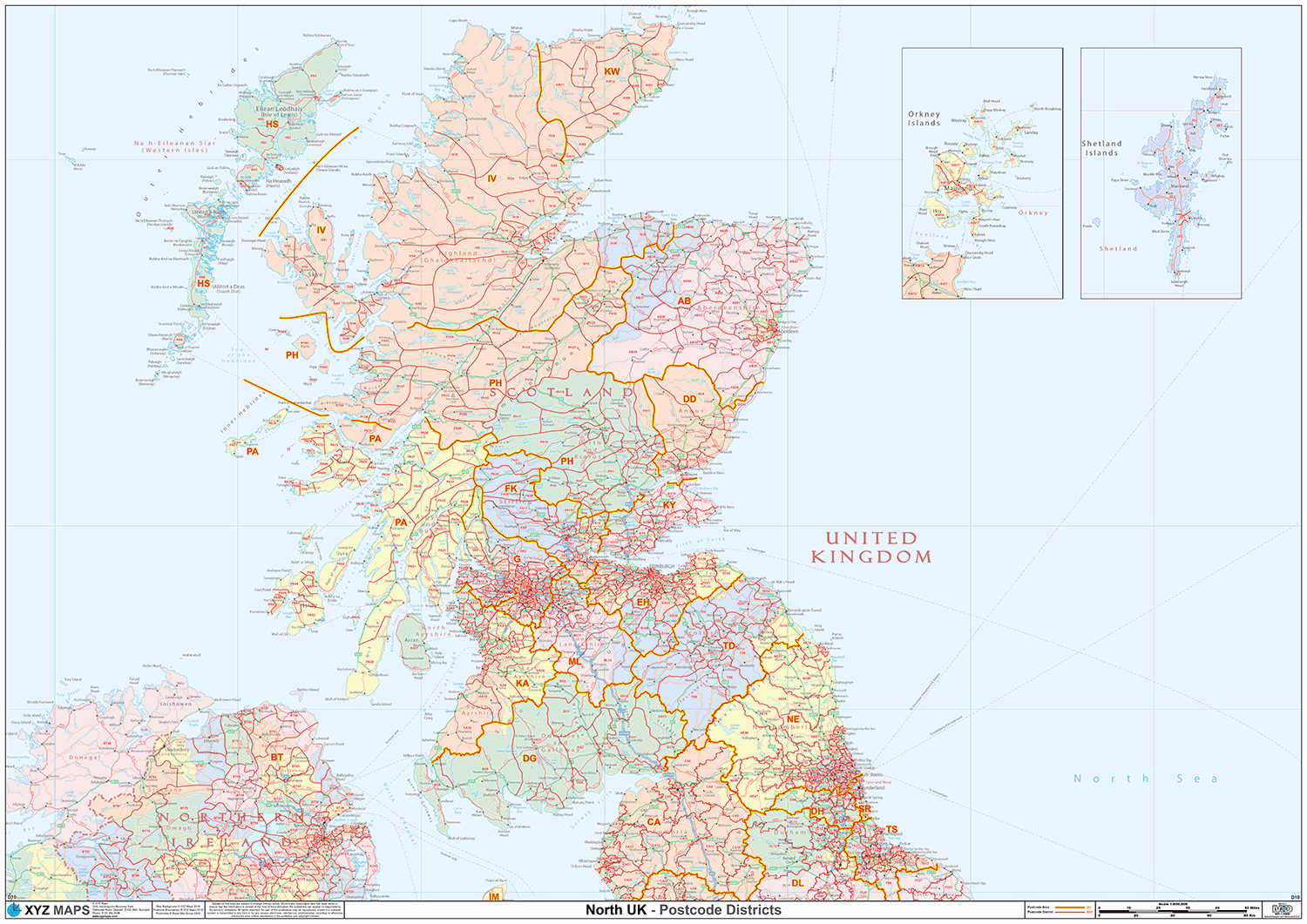 Scotland - Postcode District (D10) - GIF Image