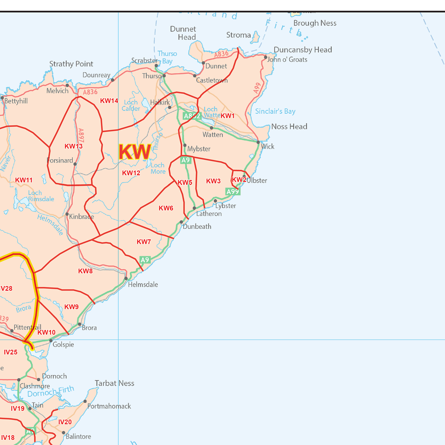 Scotland - Postcode District (D10) - GIF Image