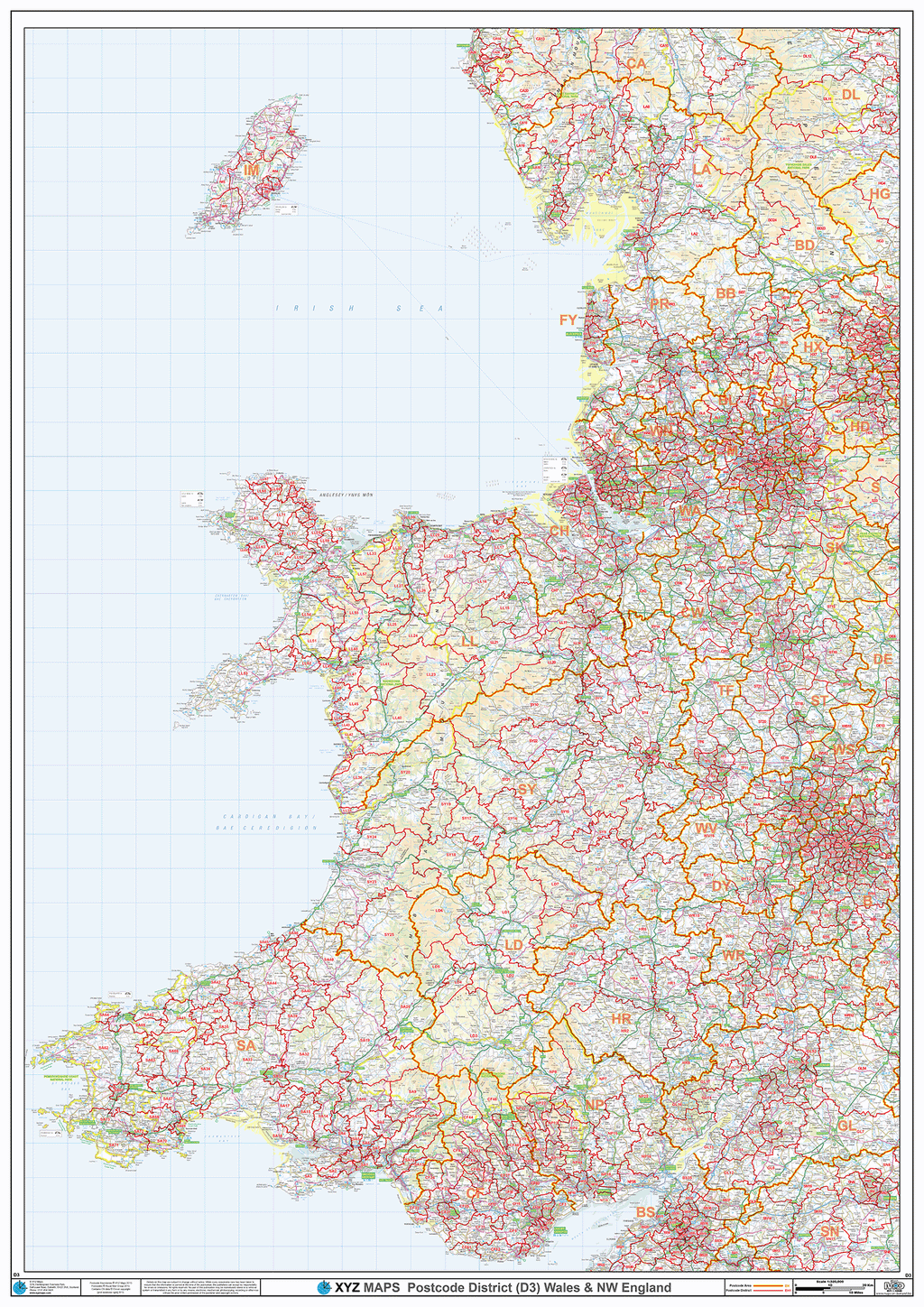 Wales - Postcode District - Locked PDF