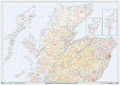 North Scotland - Postcode District - Editable GeoPDF