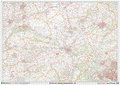 Salisbury - SP - Postcode Wall Map