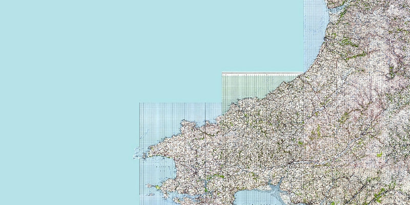 SM + SN 1940s Map Tiles