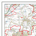 Southend on Sea  - SS - Postcode Wall Map