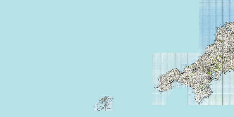 SV + SW 1940s Map Tiles