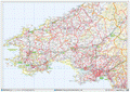 Swansea - SA - Postcode Wall Map