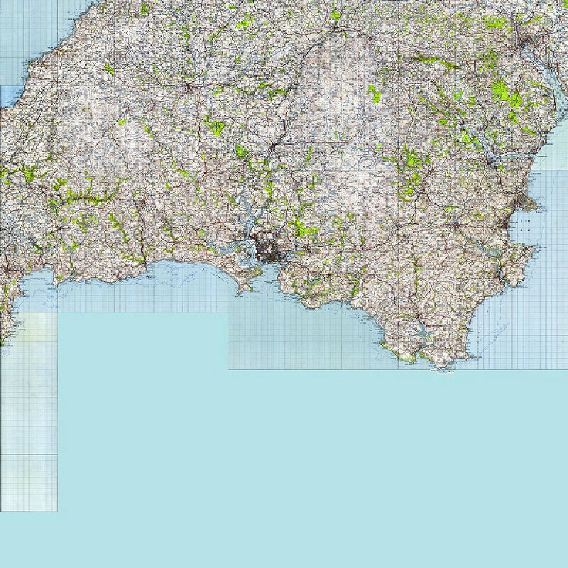 SX 1940s Map Tile