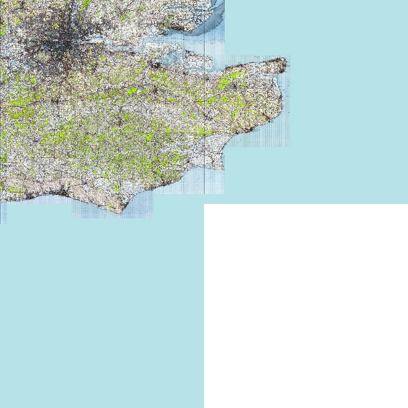 TQ + TR + TV 1940s Map Tiles