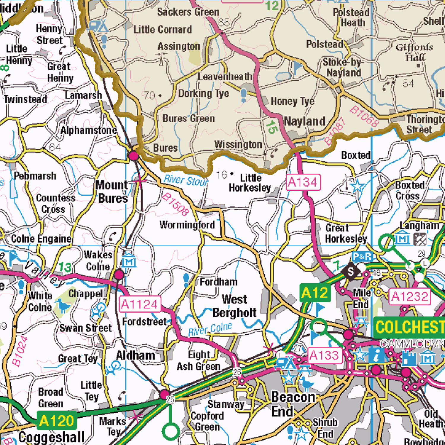 Historic Essex County Map