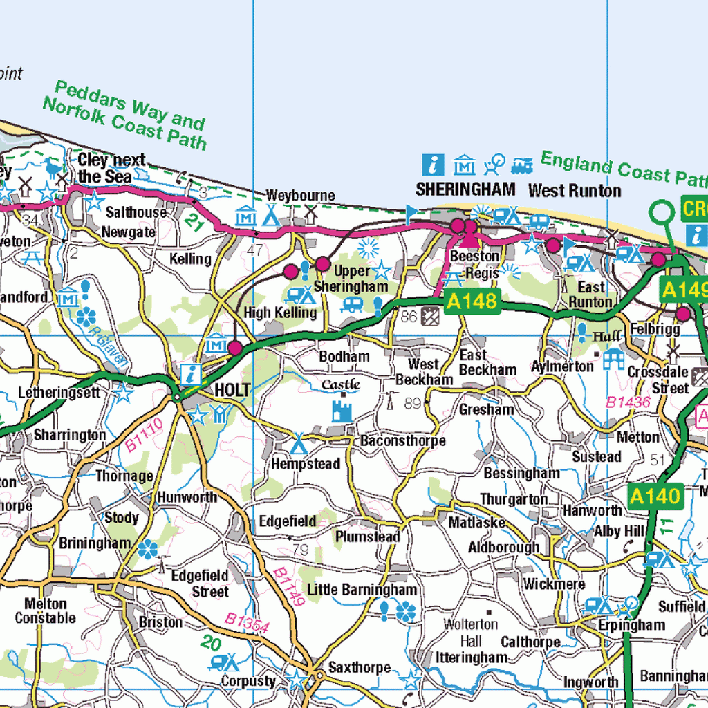 Historic Norfolk County Map
