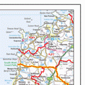 Truro - TR - Postcode Wall Map
