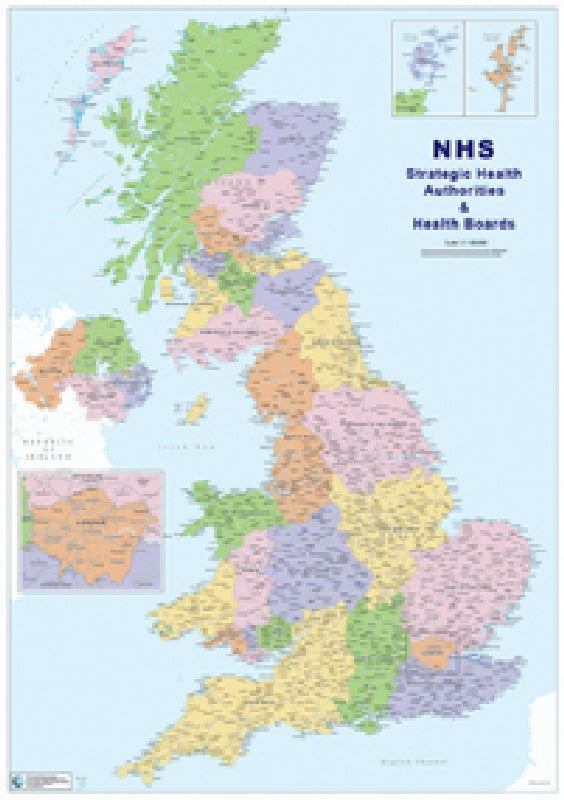 UK Strategic Health Authorities / Boards - GeoPDF