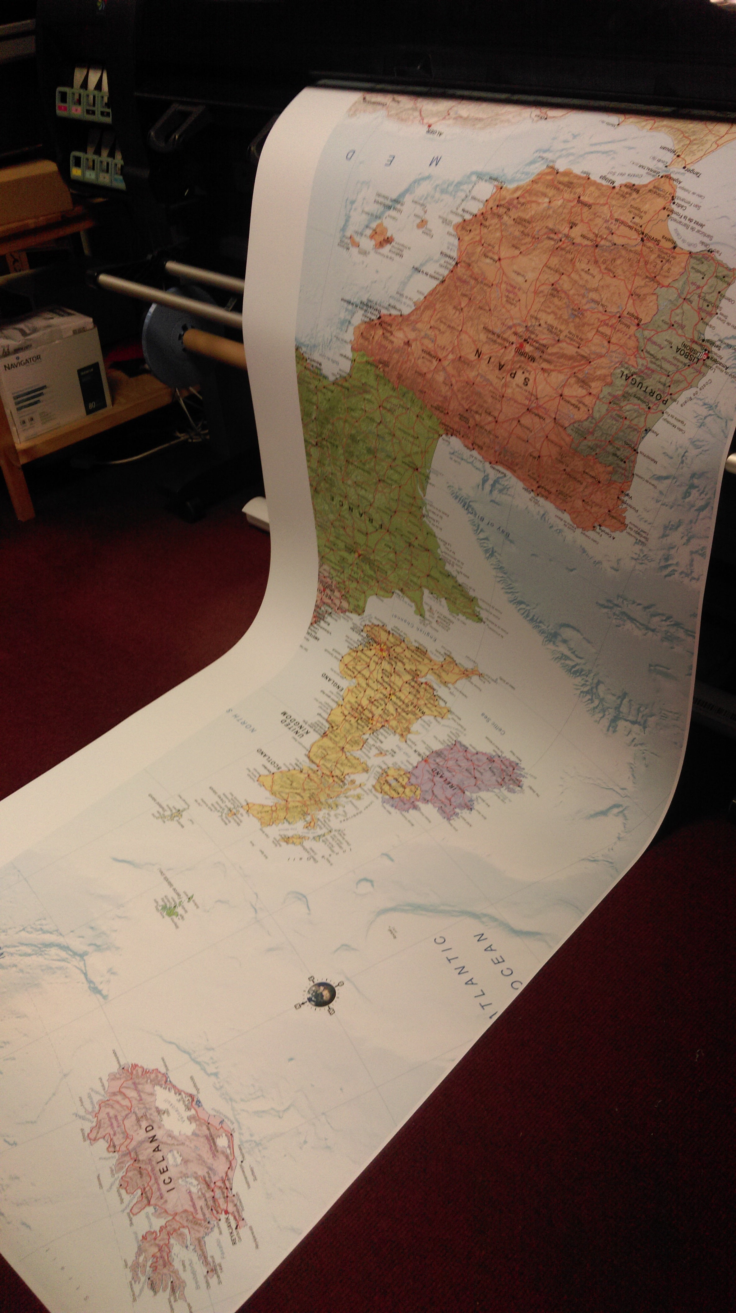 Giant Maps