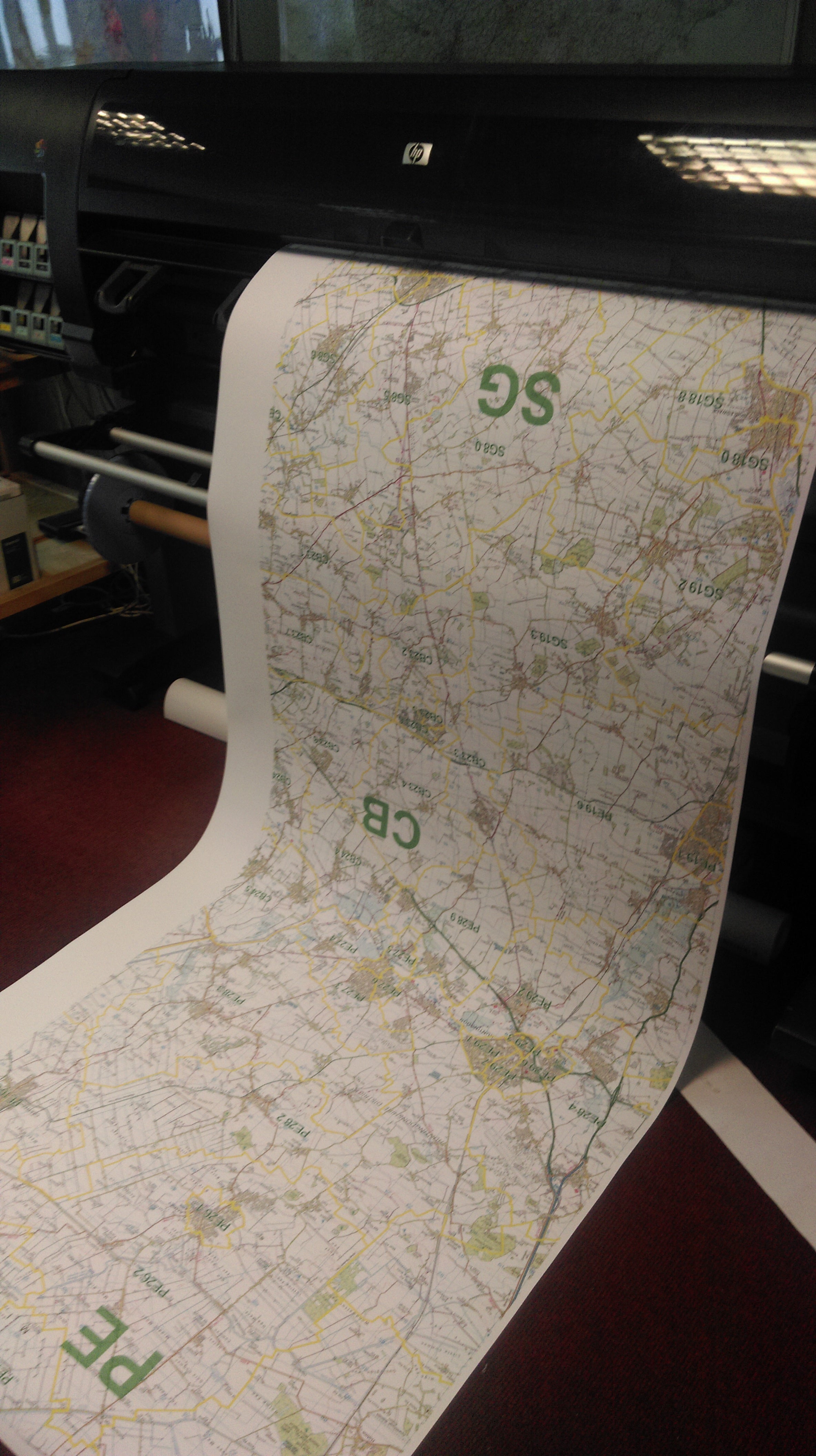 Giant Maps