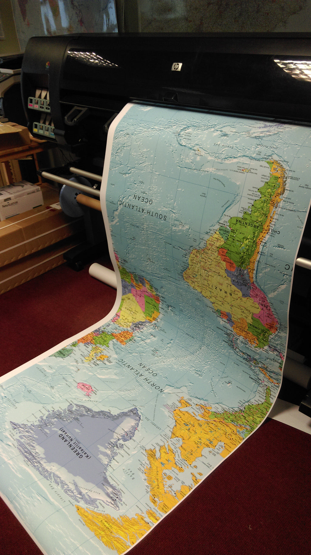 Giant Maps