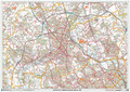 Watford - WD - Postcode Sector Map (G36)
